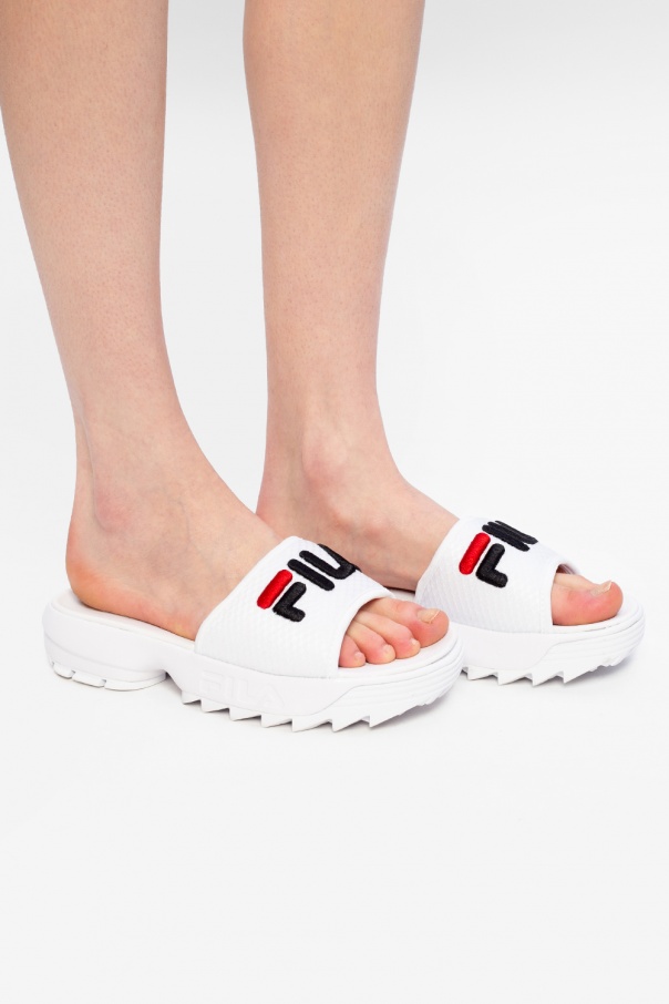 Fila disruptor shop bold slides